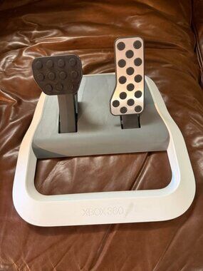 Official Microsoft Xbox 360 Racing Pedals X809215-001 Untested